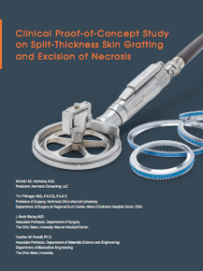 Clinical Proof-of-Concept-Study on Split-Thickness Skin Grafting and Excision of Necrosis